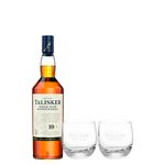 Whisky-Talisker-10-Anos-750Ml---2-Copos-De-Vidro-Talisker-300-Ml