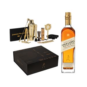 Kit Home Bar Gipsy com Whisky Johnnie Walker Gold Label 750ml