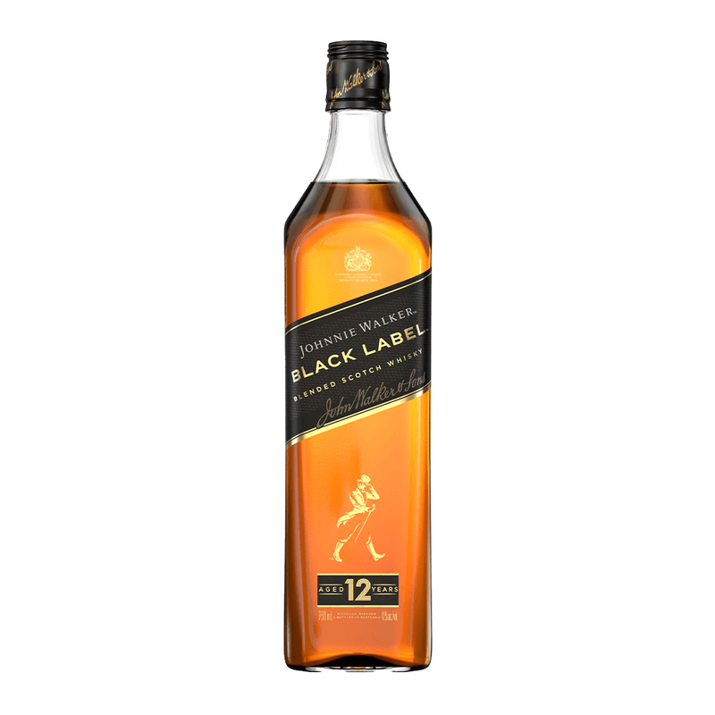 Whisky Johnnie Walker 12 Anos Black Label - 750ml em Promoção é no