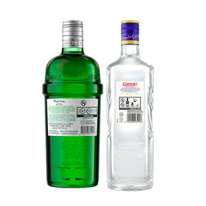 Combo 01 Gin Tanqueray Dry - 750ml + 01 Gin Gordon's Dry 750ml