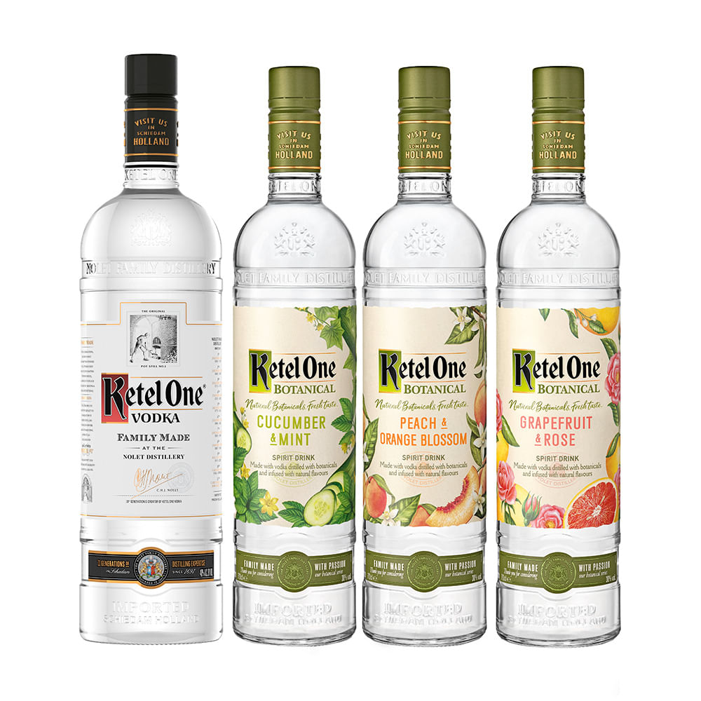 Ketel One Grapefruit Rose Botanical Vodka 1L