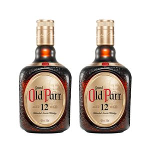 Combo Old Parr 12 anos 750 ml - 2 unidades