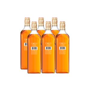 COMBO WHISKY JOHNNIE WALKER Red Label 1L - 6 unidades