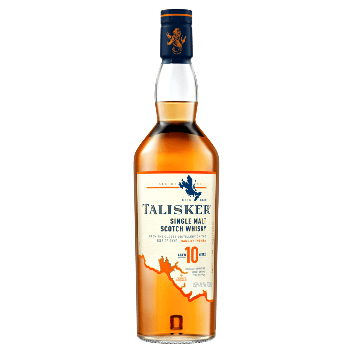 Whisky Single Malt Talisker 10 anos - 750ml | The Bar - - The-Bar