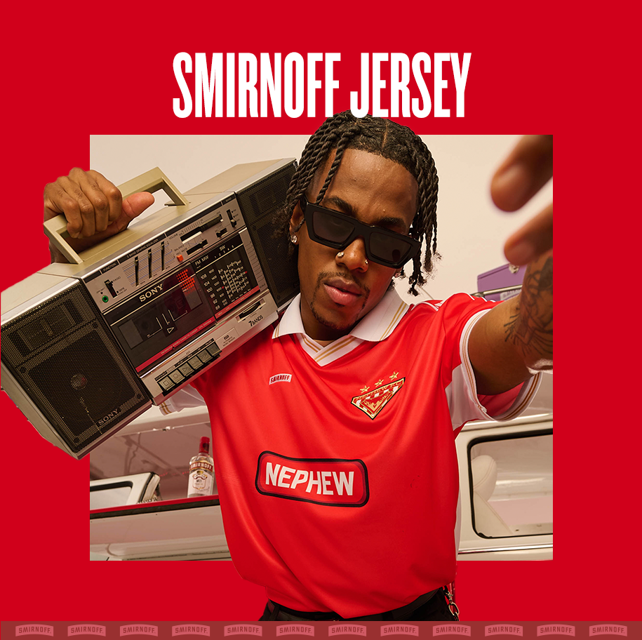 Camiseta Jersey Smirnoff Nephew​