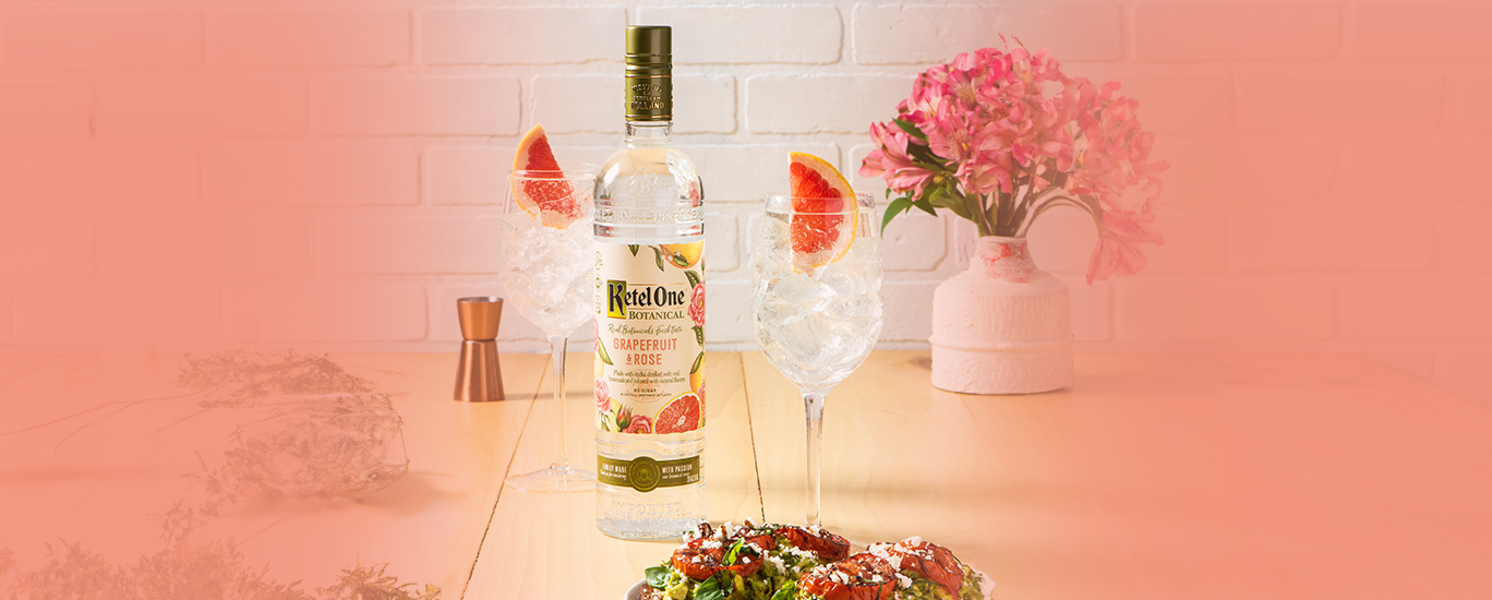 Ketel One Botanical  Grapefruit & Rose - 750 ML