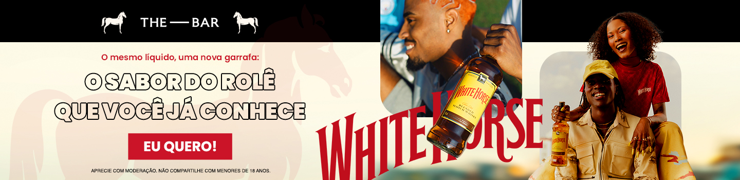 White Horse - Mesmo líquido, nova garrafa