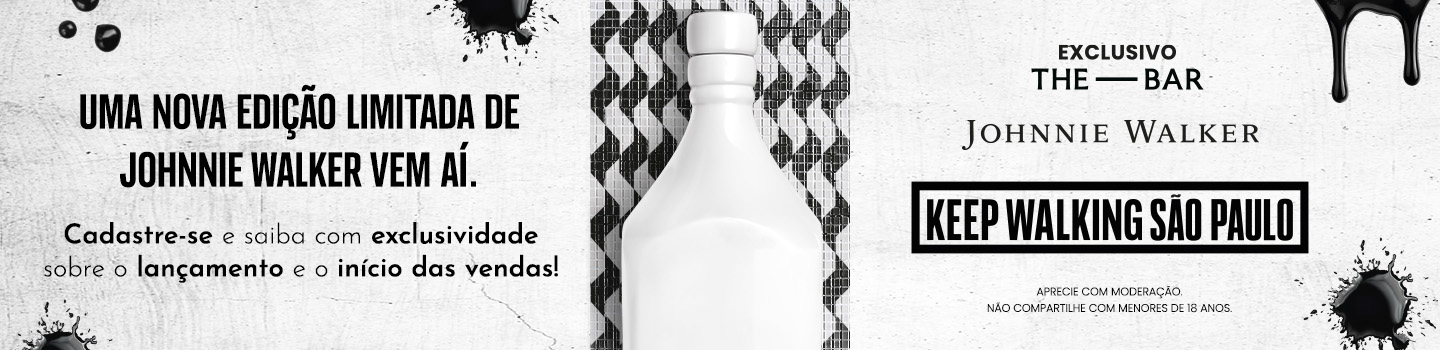 Edição limitada de Johnnie Walker vem aí.