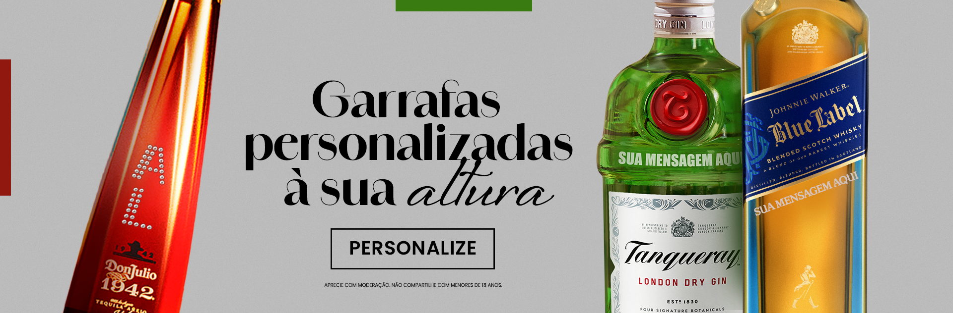 Garrafas Bebidas Personalizadas