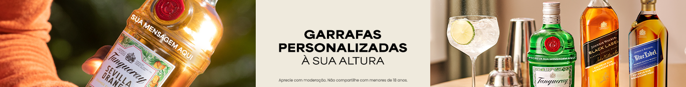 Garrafas Bebidas Personalizadas