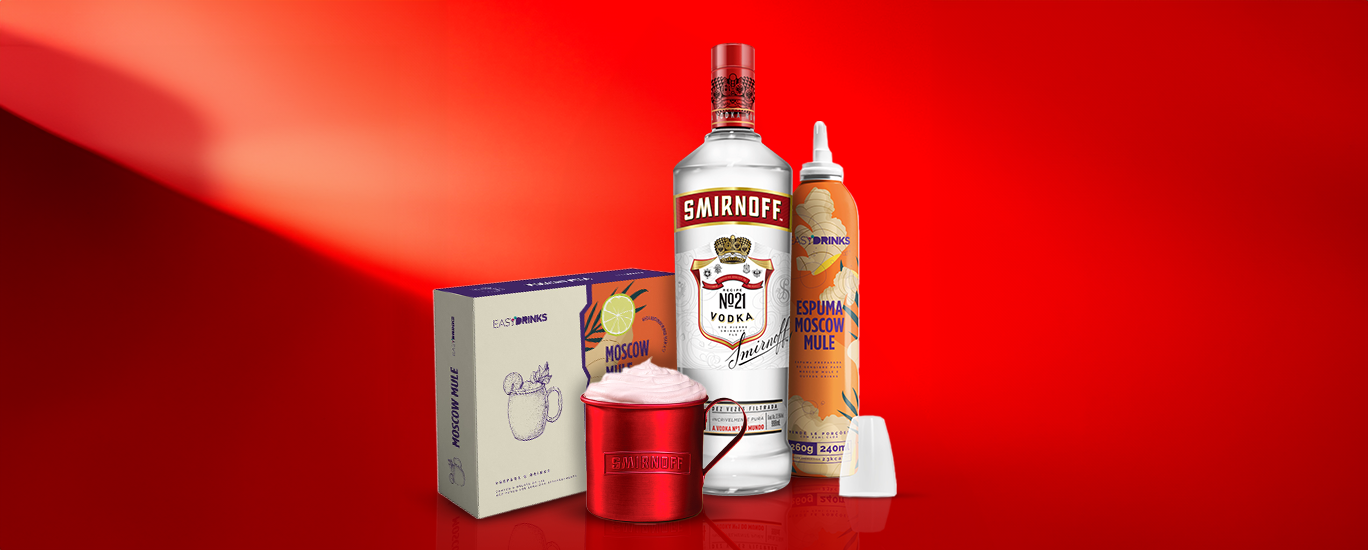 Kit Smirnoff Mule Com Caneca